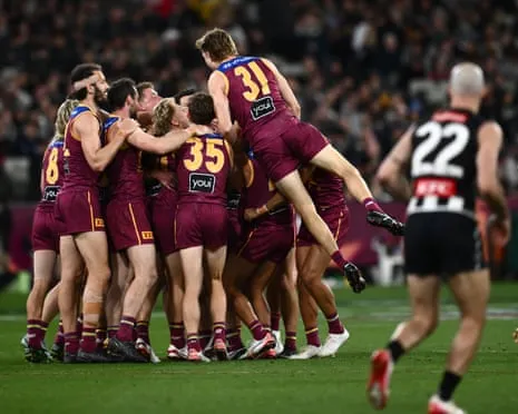 The Lions Overpower The Magpies to Claim Championship Clash With Geelong